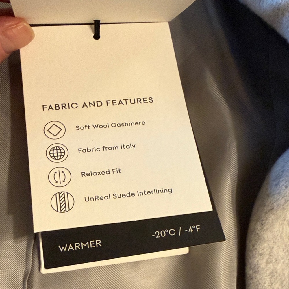 NWT Aritzia The Slouch Coat Size XS - Picture 6 of 8